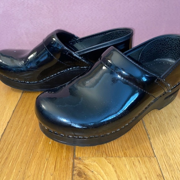 Dansko professional patent black size 38 excellent condition - Picture 1 of 6